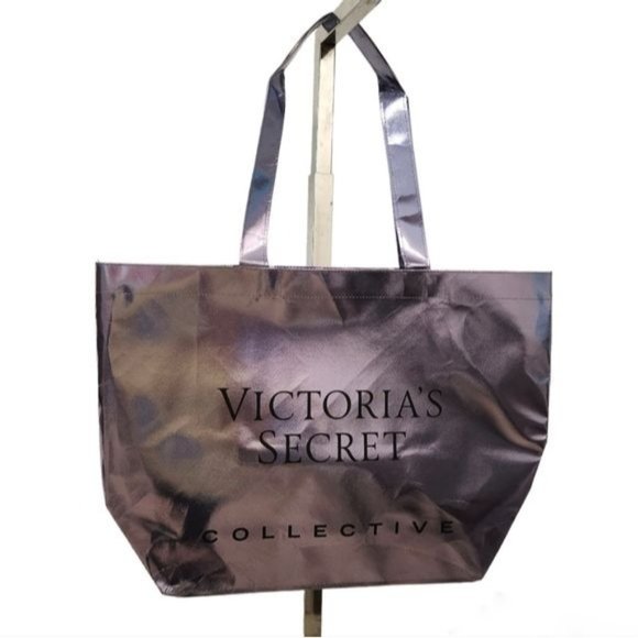Victoria's Secret Handbags - PINK Victoria's Secret Victoria's secret Collective Tote bag Holographic…